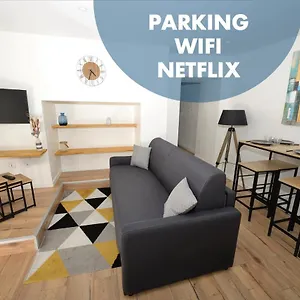 Dominici 2- Cahorscitystay- Parking Wifi Netflix Appartement